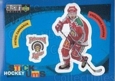 1997-98 Swedish Collectors Choice Stick Ums #13 Patrik Carnback
