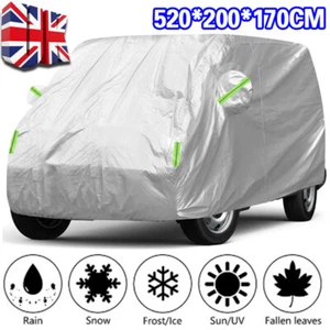 Heavy Duty Weatherproof Full Car Cover For VW Transporter Camper Van T3 T4 T5 T6 - Picture 1 of 11