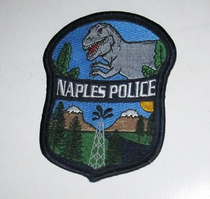 Parche de trabajo moral dinosaurio Naples Police Utah UT PD original EDC táctico - Imagen 1 de 3