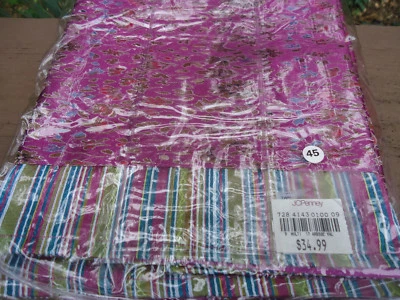 J C Penny Valance 40 x 18" NIP Multi-Color - Image 1 of 3