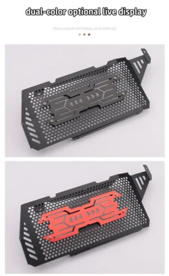  For Honda CRF300L 2021-2022 Black Red Radiator Grille Cover Guard Protection - Image 1 of 4