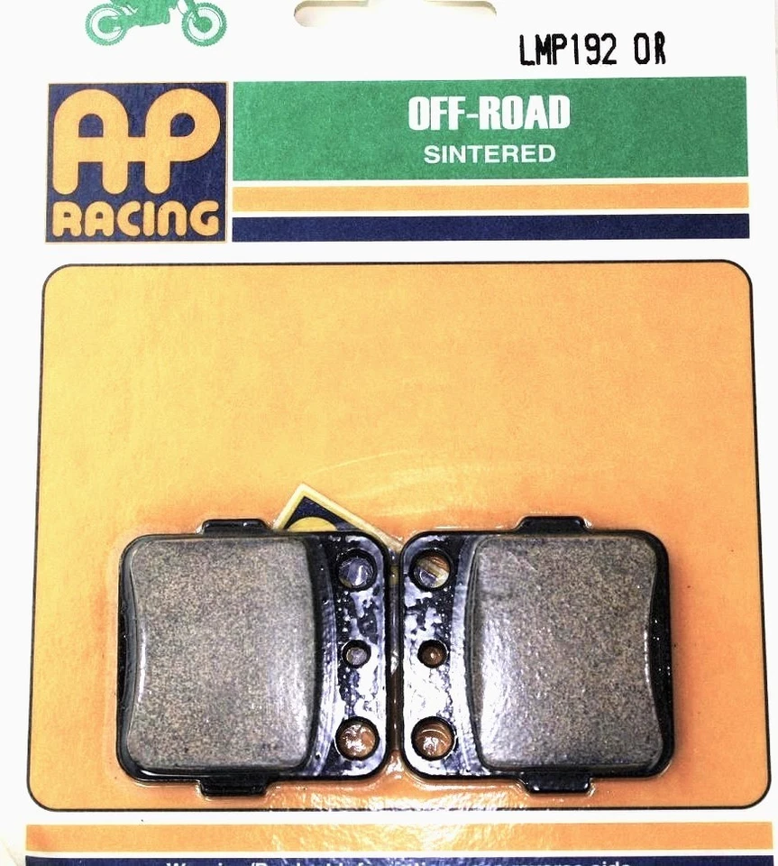 AP Rear Brake Pads Kawasaki KX85 01-25 KX100 95-21 KX112 22-25 Matches EBC FA84X - Image 1 of 1