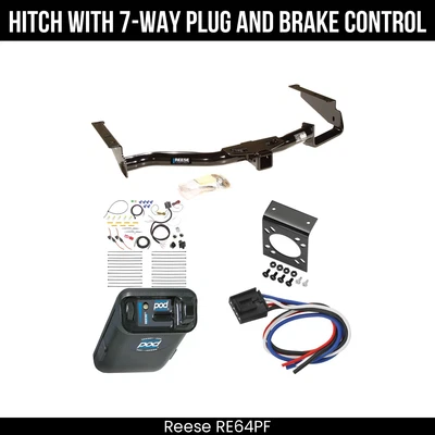Hitch Tow PKG+ 制动控制 适用于 06-08 雷克萨斯 RX400h 33075 2" 接收器 3 级 — 第 1/4 张图片