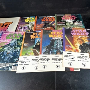STAR WARS Monthly Magazine Dark Horse Comic Issues 1 to 7 (1993) RARE! W Cards - Picture 1 of 8