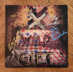 X / WILD GIFT ~ '81 Slash SR-107 Album ~ AUTOGRAPHED by all the band ~ NEAR MINT - Picture 1 of 6