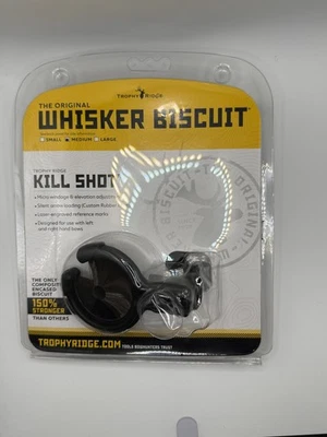 Kill Shot Whisker Biscuit Archery Arrow Rest, Ambidextrous, Brown, Medium - Image 1 of 4
