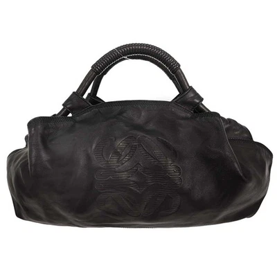 Bolso de Mano Loewe Negro Piel de Cordero Nappa Aire 060906 145413 Foto 1 de 4