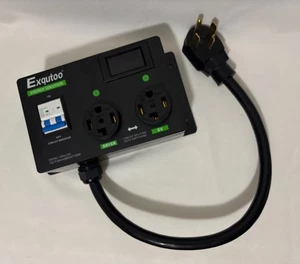 4 Prong (NEMA 14-30) Dryer Splitter with Breaker 240V Auto Switch for Dryer & EV - Picture 1 of 5