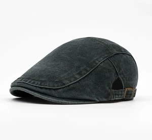 Peaked cap Distress Forward Hat soft top summer Sunscreen hat beret - Picture 1 of 11