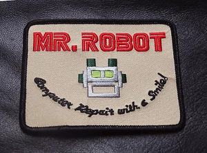 PARCHE DE HIERRO BORDADO MR ROBOT FSOCIETY SHOW - Imagen 1 de 1