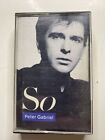 Vintage Peter Gabriel So 1986 Cassette PGMC 5