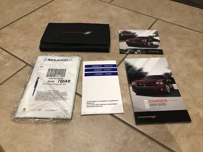 Dodge Charger 2013 guía del usuario del propietario DVD y estuche Foto 1 de 4