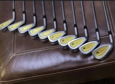 HONMA LB-606 Left-Handed 2Star GOLD R-1 FLEX 10PC IRONS SET GOLF CLUBS INV 8 G45 - Image 1 of 4