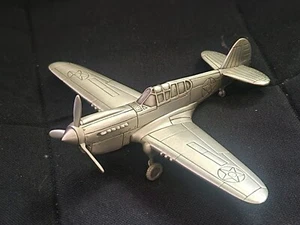 Curtiss P-40 Warhawk US Fighter Danbury Mint - Pewter - Picture 1 of 4