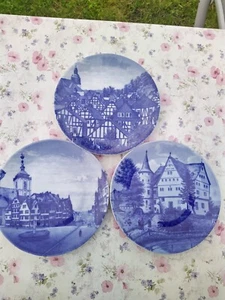 3 Sammlerteller vom Siegerland Echt Kobalt - Bild 1 von 7