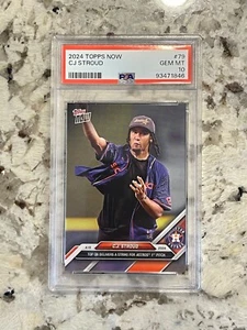 2024 Topps Now CJ Stroud #79 1st Pitch PSA 10  - Picture 1 of 2