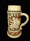 GERMAN BEER STEIN - YOUNG WERNER, COUNT OF HABSBURG BEFORE THE EARL - CIRCA 1900