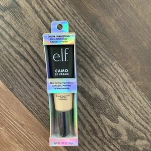 140 Fair W Color Correcting Camo CC Cream Foundation e.l.f. Vegan SPF 30 NEW - Picture 1 of 1