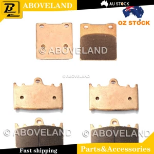FRONT REAR Sintered Brake Pads Fit KAWASAKI ZZR 1100 ZX 1100 D 1993-2000 2001 - Picture 1 of 1