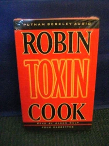 Putnam Audiobook 4 Cassettes Abridged "Toxin" by Robin Cook Factory Sealed - Imagen 1 de 2