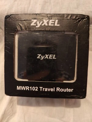 ZyXEL MWR-102 150 Mbps 2-Port 10/100 Wireless N Travel Router, Hotspot - Image 1 of 4