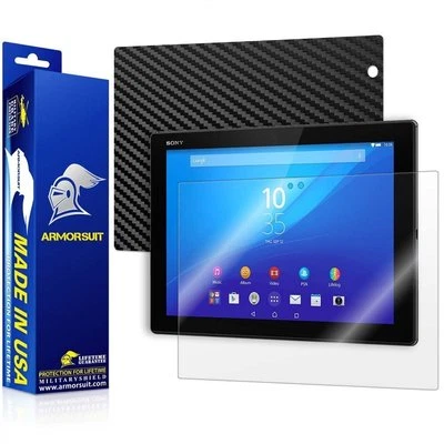 ArmorSuit MilitaryShield Sony Xperia Z4 Tablet Screen Protector + Black Carbon - Image 1 of 4