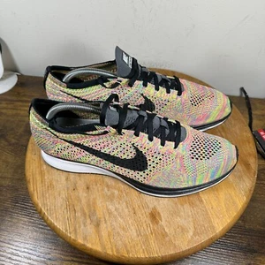 Nike Flyknit Racer Mehrfarbig 3.0 Grau Zunge Herren Größe 11 Schuh 526628-004 - Bild 1 von 9