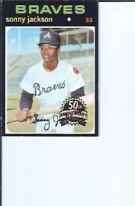 Sonny Jackson 2020 Topps Heritage 1971 Buyback - Picture 1 of 1