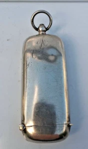 ANTIGUA CAJA FUERTE/SOPORTE/VESTA/estuche 3987/3 de plata esterlina 1906/3 - Imagen 1 de 14