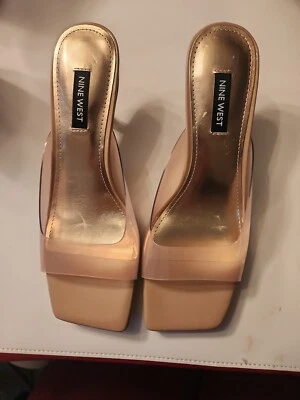 Zapatos de vestir de tacón Nine West Kitten talla 7,5 M Foto 1 de 3