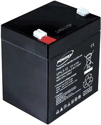 Batterie gel-plomb Powery 12V 4,5Ah