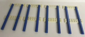 Lego® 4,5 V piezas de ferrocarril azul 20 piezas tren ferrocarril años 70 - Imagen 1 de 1