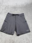 Nrs Shorts Mens 36 Guide Cargo Belted Water Sports Hiking Hybrid