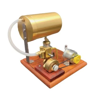 Single Cylinder Stirling Engine Motor Model Kit Engine Generator Steam Power - Image 1 of 4