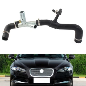 Car Upper Top Radiator Coolant Hose For Jaguar XF XJ 3.0 V6 Petrol JLM21499 - Picture 1 of 12
