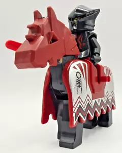 LEGO Knights Kingdom II 8777 Shadow Knight Vladek Minifigure Minifig cas256 Used - Picture 1 of 8