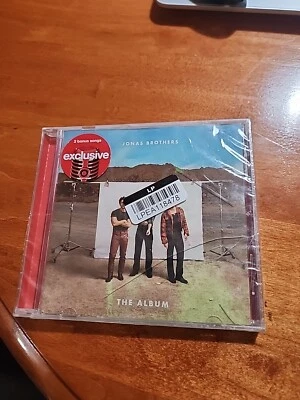 CD - JONAS BROTHERS - The Album - (Cracked Case) w/2 bonus songs - New-B25/B30 - Image 1 of 3
