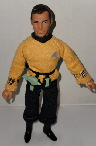 Vintage 1974 Original Mego 8" Star Trek Captain Kirk Action Figure Type 2 Cover