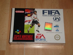 FIFA ROAD TO WORLD CUP 98 PAL VERSION FOR SUPER NINTENDO SNES NEW FACTORY SEALED - Imagen 1 de 2