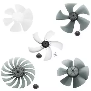 Silent Fan Blade Replacement Durable Compatible w/Standing Fans Table Fans - Picture 1 of 49