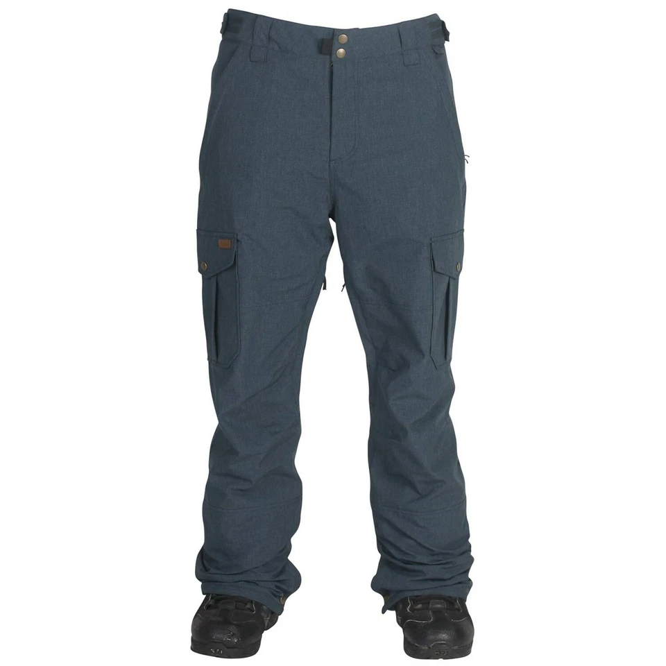 Pantalones RIDE SNOWBOARDS para hombre PHINNEY Snow Shell - Denim Melange - Grandes - Nuevos con etiquetas Foto 1 de 1