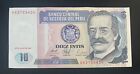 Peru - 1987 - 10 Intis - A4375943n - Banknote - Circulated