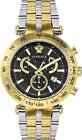 Versace Men's VEJB0622 Bold Chronograph Stainless Steel Date Swiss Made Watch