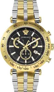 Orologio Versace Uomo VEJB0622 Bold Cronografo Acciaio Inox Data Swiss Made - Foto 1 di 8