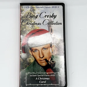 Bing Crosby Christmas Collection 3 CD + DVD - A Christmas Carol - Picture 1 of 4