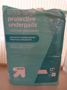 Up and Up Protective bed underpads maximum absorbency X-Large 27 count - Picture 1 of 2