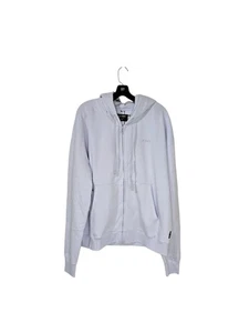 Asrv Tech Hoodie mit durchgehendem Reißverschluss in Eisblau Herren XL neu mit Etikett Activewear Fitnessstudio - Bild 1 von 10