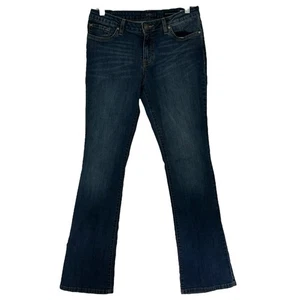 Jessica Simpson Women's Valley Girl Slim Bootcut Dark Blue Jeans Sz 30 - Picture 1 of 8