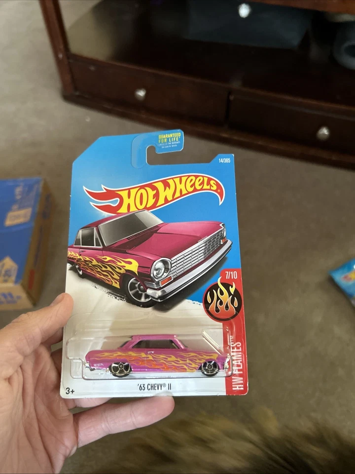 Hot Wheels 63 Chevy II 1:64 Diecast Car - Image 1 of 1
