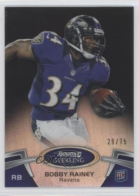 2012 Bowman Sterling Black Refractor /75 Bobby Rainey #12 Rookie RC - Image 1 of 2